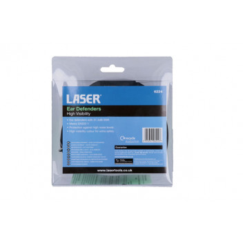 LASER Ear Defenders - High Visibility