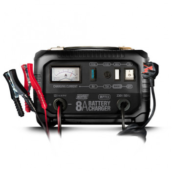 8A 12V Metal Cased Battery Charger
