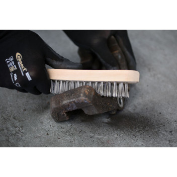 LASER 4-Row Wire Brush Set 4pc