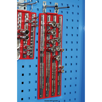 LASER Socket Rack/Tray with 4 Fixed Rails