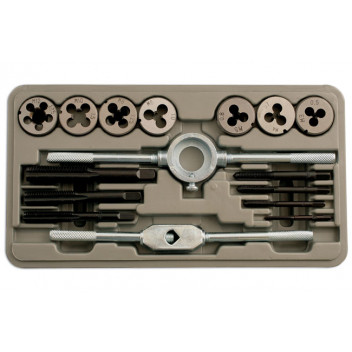 LASER Tap & Die Set - Metric - 16pc