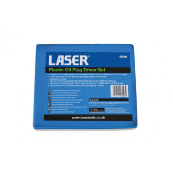 LASER Plastic Oil Plug Driver Set