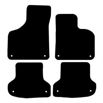 Carpet Mat Set Audi A3 2003>2012 (8 CLIPS)