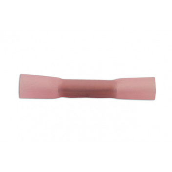 CONNECT Red Heatshrink Butt Connectors 25 Pk