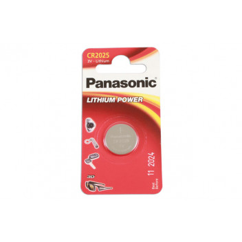 CONNECT Panasonic Coin Cell Battery CR2025 1pc
