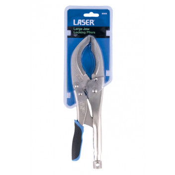 LASER Large Jaw Locking Pliers 12",5018341080693"