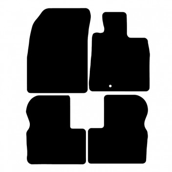 Carpet Mat Set NISSAN MICRA 2010-2017 (holes only) 21271