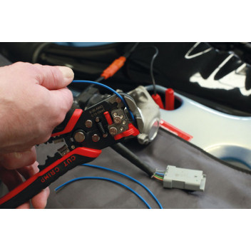 LASER Automatic Wire Stripper With Voltage Detector