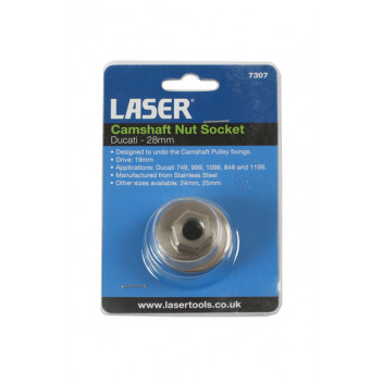 LASER Camshaft Nut Socket 28mm - Ducati