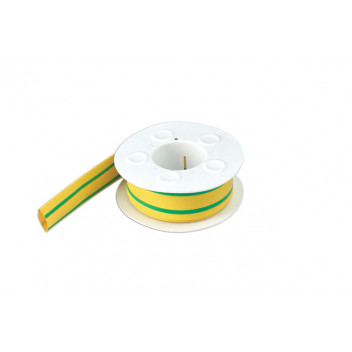 CONNECT Yellow / Green Earth 13.0mm Heatshrink - Roll  3m