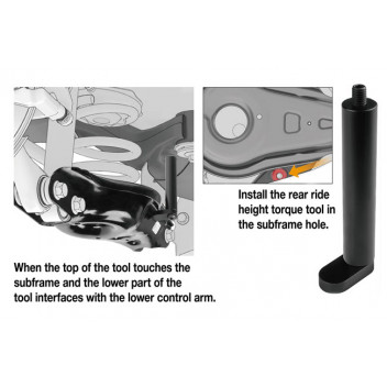 LASER Rear Ride Height Torque Tool-Tesla Model 3 & Y