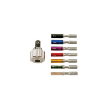 LASER Precision Ratchet Nut Driver Set 8pc