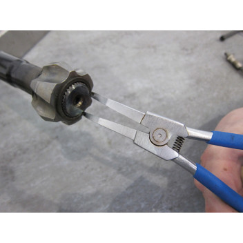 LASER Lock Ring Pliers Angled Head