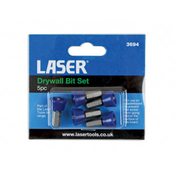 LASER Drywall Bit Set - 5pc