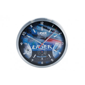 LASER Laser Tools Racing Wall Clock