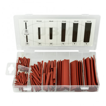 Red Heating Tube Assortment 127Pcs