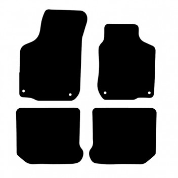 Carpet Mat Set VW GOLF MK 4 1999>2005 (4 PIECE + 4 CLI