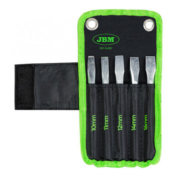 Set Of 5 Long Cold Chisels