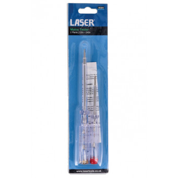 LASER Mains Tester 240 Volt 2pc
