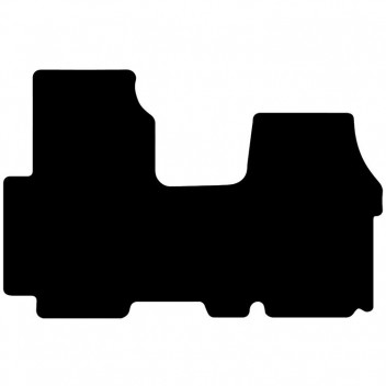 Rubber Mat Set VAUXHALL Vivaro 2001> One Piece Front