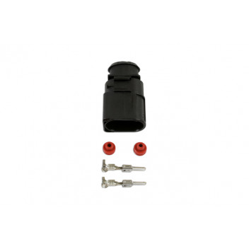 CONNECT VW Electrical Male Connector 4.8mm 2 Pin Kit 25 Piec