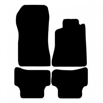 Carpet Mat Set MERC CLK 1997-2003 (MARK 1)