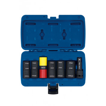 LASER Double Ended Wheel Nut Socket Set 7pc