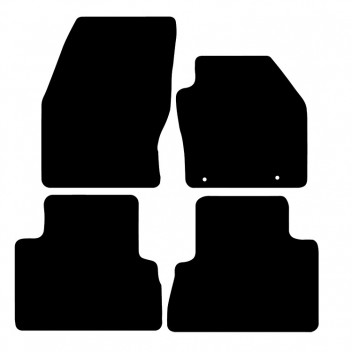 Carpet Mat Set FORD C-MAX 11>13  (4 PIECE + 2 OVAL CL