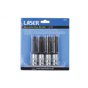 LASER Specialist Star Bit Set  1/2D"