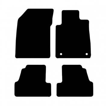 Carpet Mat Set OPEL Mokka 2012- (2 clips)