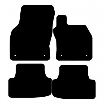 Carpet Mat Set SEAT LEON 2013-> (4 PCE) With: 30