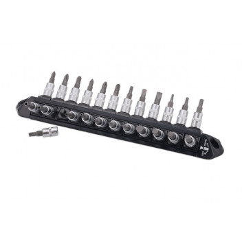 LASER LocSoc Bit Socket Set 1/4D - 24pc - 50th Anniversary"