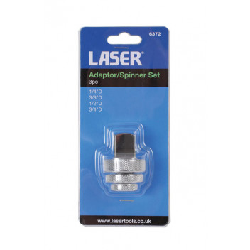 LASER Adaptor/Spinner Set 3pc
