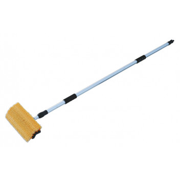 LASER Wash Brush With 1.8m - 3.2m Extending (Flow Through)