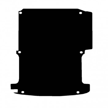 Rubber Mat Set VW T5 SWB WITH SINGLE SLIDING DOOR 1XXL