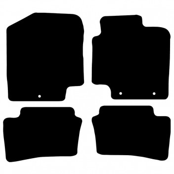 Carpet Mat Set HYUNDAI i20 2010-2014 (3 clips)