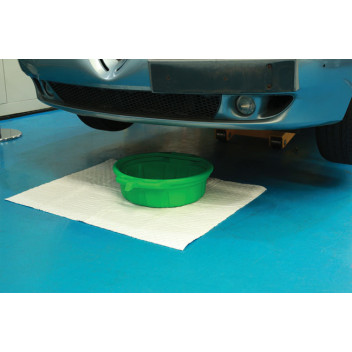 LASER Fluid Drain Pan -Green