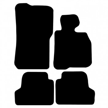 Carpet Mat Set BMW 4 SERIES COUPE 2013>  (4 PIECE + N