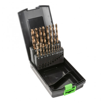 COBALT TWIST DRILL SET 1-10MM
