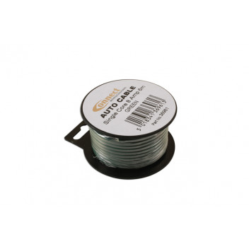 CONNECT Mini Reel Automotive Cable 8 Amp Green 6m