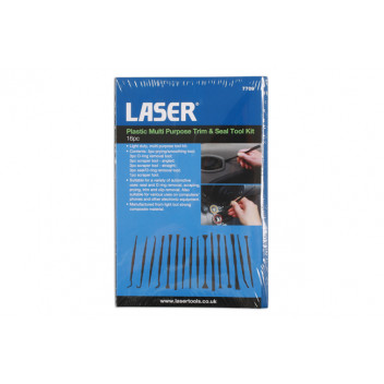 LASER plastic multi purpose trim & seal toolkit 16pc