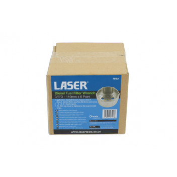 LASER Diesel Fuel Filter Wrench 119mm