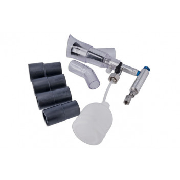 LASER Compact Swirl Cleaning Gun with Vacuum Extraction