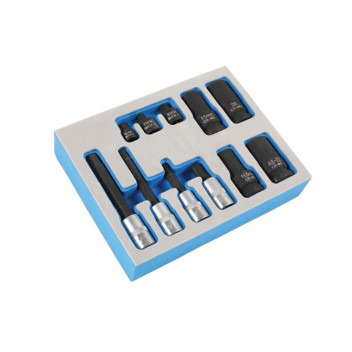 LASER German Vehicle Brake Caliper Socket & Bit Set 11pc
