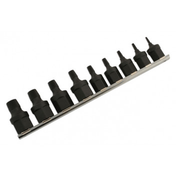 LASER Screw Extractor Set 3/8D & 1/2"D 9pc"
