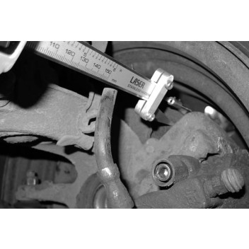 LASER Brake Disc Measurement Gauge