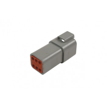 CONNECT Deutsch 6 Pin Receptacle Connector Kit - 8 Pieces