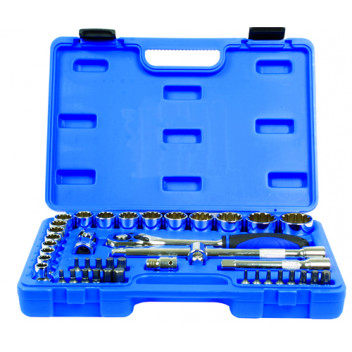 LASER Alldrive Socket Set - 1/2D 42pc"