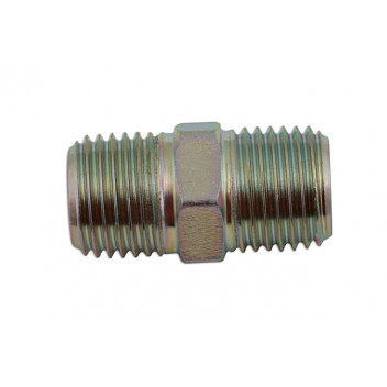 CONNECT Double Equal Union Air Line Connector 1/4 BSP Pk 5