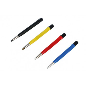 LASER ABRASIVE PEN BRUSH SET 4PC
